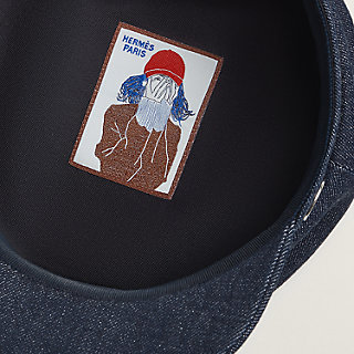 Giulietta Denim cap - Blue | Hermès USA